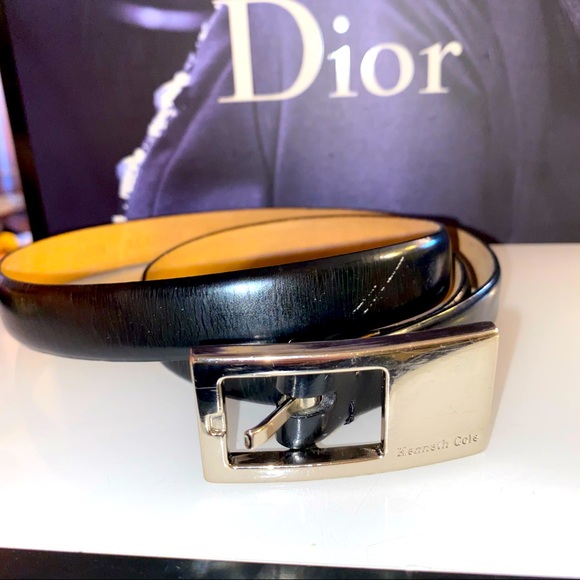 Kenneth Cole Accessories - Kenneth Cole NY K1952 black leather belt